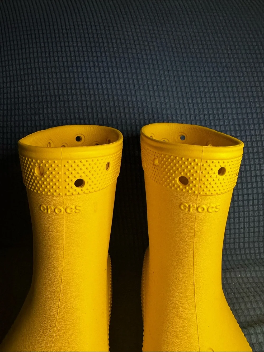 CROCS bright yellow